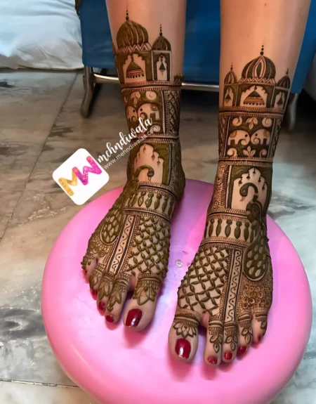 3D-Jhumki, Elephant, Peacock, Design