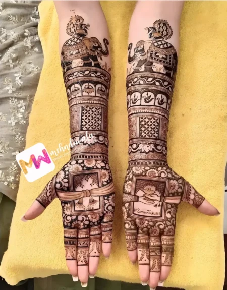 3D-Elephant,Peacock,Marriage Alliance, Design