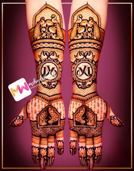 Madhubani- Peacock, Flowers, Checks, Design