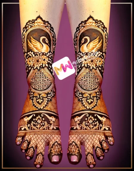 Madhubani- Hans, Flowers, Elephant, Design