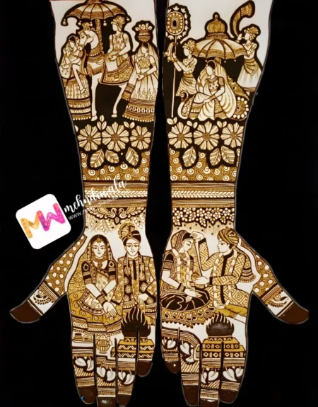 Figures- BrideGroom, Horse, Flowers, Design