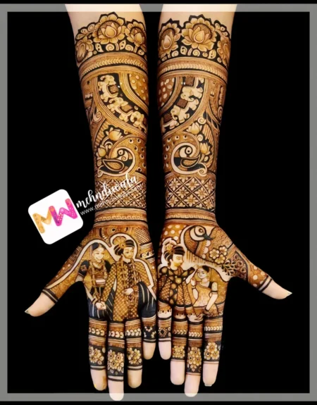 Figures- BrideGroom, Elephant, Flowers, Peacock, Design
