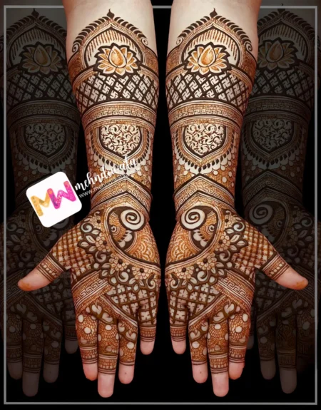 Madhubani- Flowers, Checks, Design