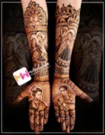 Madhubani- Figure, BrideGroom, Radhakrishna, Peacock, Mahal of Chhatri, Elephant, Flowers, Design
