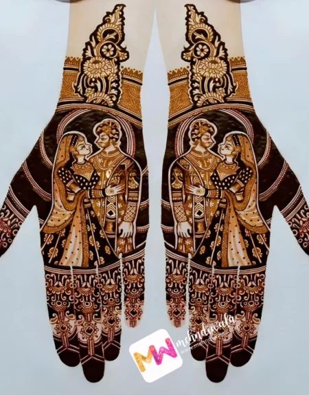 Figure - BrideGroom, Flowers, Design
