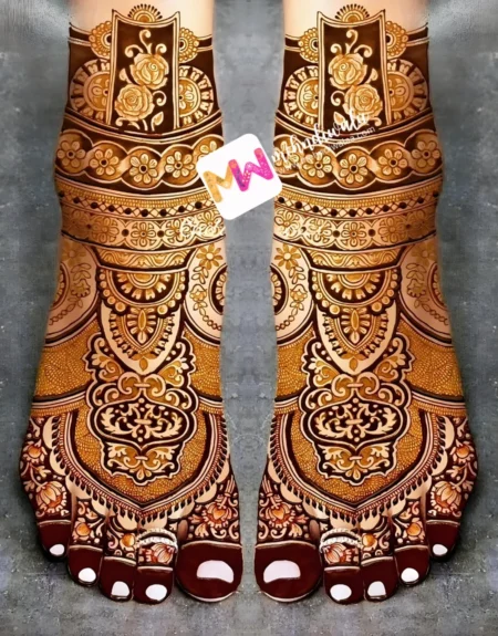 Madhubani- Flowers, Leaves, Design