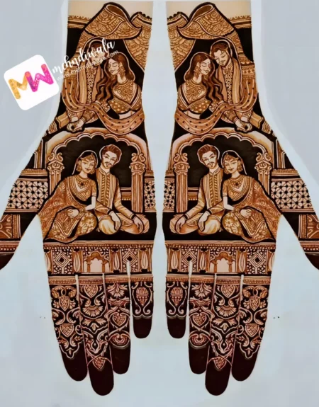 Figures- Couple, Flowers, Design