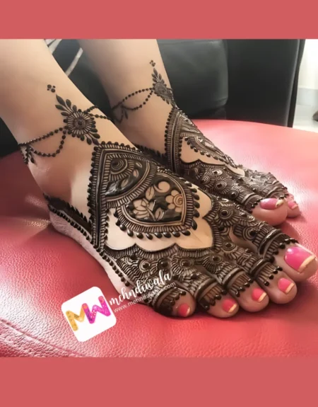 Madhubani- Flowers, Leaves, Design