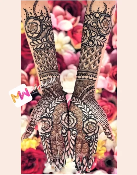 3D- Flowers, Leaves, Checks, Design