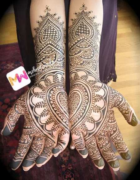 Rajasthani- Heart Shape, Leaves, Design