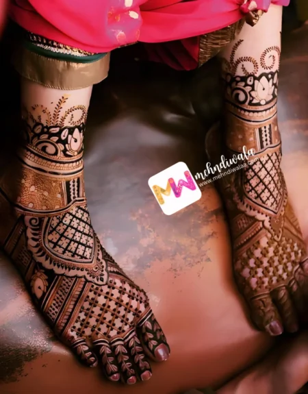 Madhubani- Flowers, Leaves, Checks, Design