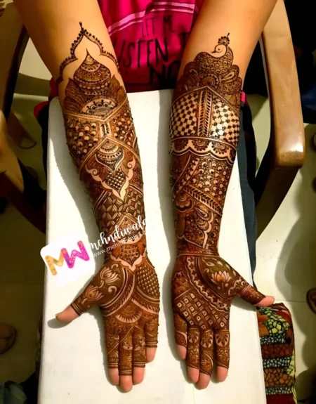 Rajasthani- Peacock, Flowers, Checks, Design