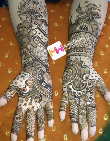 Rajasthani- Peacock, Checks, Design