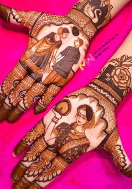 Karwa chauth Design-9