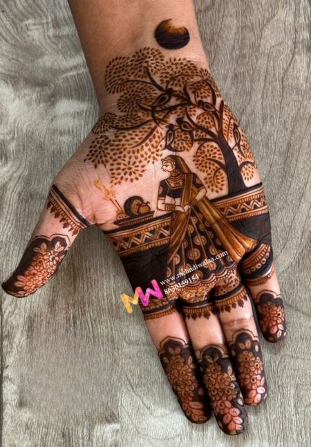 Karwa chauth Design-11