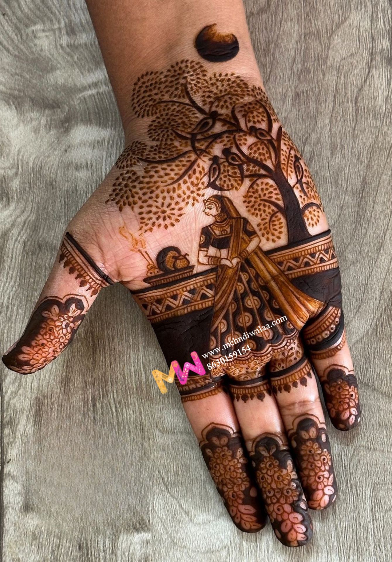 karwa chauth mehndi