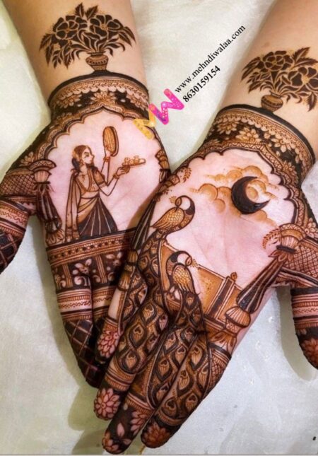 Karwa chauth Design-14