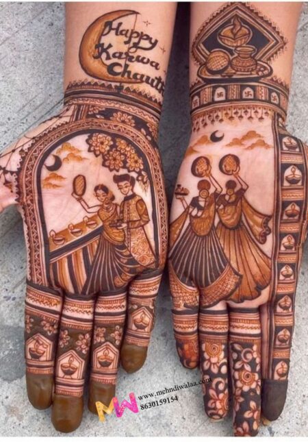 Karwa chauth Design-5