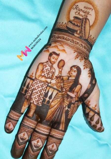 Karwa chauth Design-6